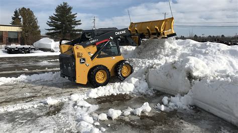 skid steer snow plow tires|homemade skid steer snow plow.